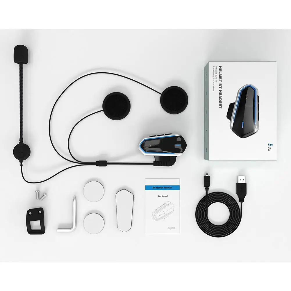 Bluetooth мотоциклетный шлем гарнитура для домофона 4 1 + EDR CSR8635 интерфон 50 метров 450