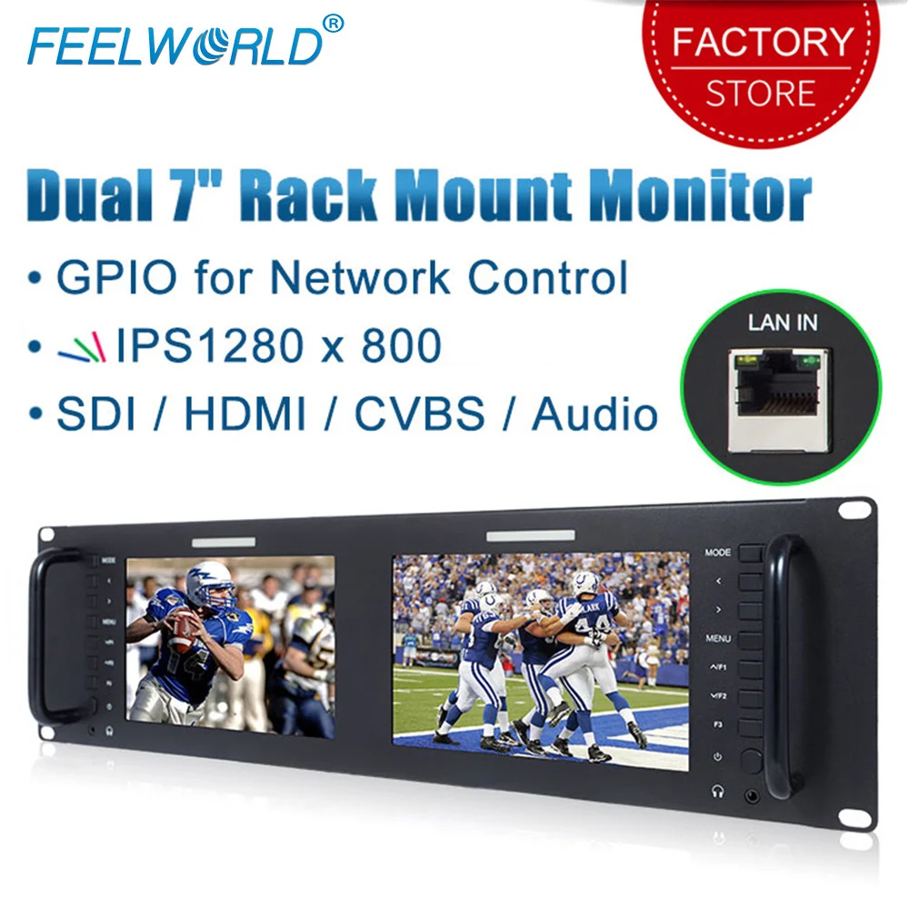 Монитор Feelworld D71 7 дюймов 3RU IPS 1280x800|Мониторы| |