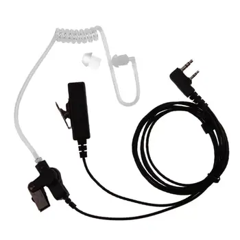 

2 Pin Covert Acoustic Tube Earpiece Headset Mic for Baofeng UV5R Kenwood UV-5R for QUSHENGAN/for LINTON/for TYTet TC286 386