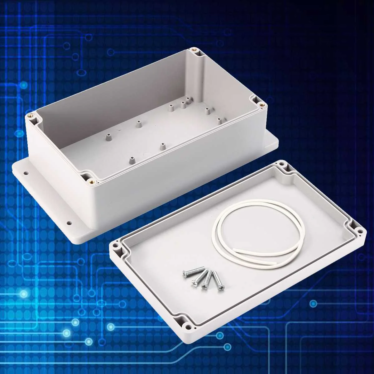 

240x120x75mm Waterproof Enclosure Box Electronic Project Instrument Case ABS Electrical Project Box Outdoor Junction Box Housing