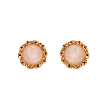 

99 CARATS Simple Wind Powder Crystal Fashion Ear Nails in Europe and America For Women Free Shipping