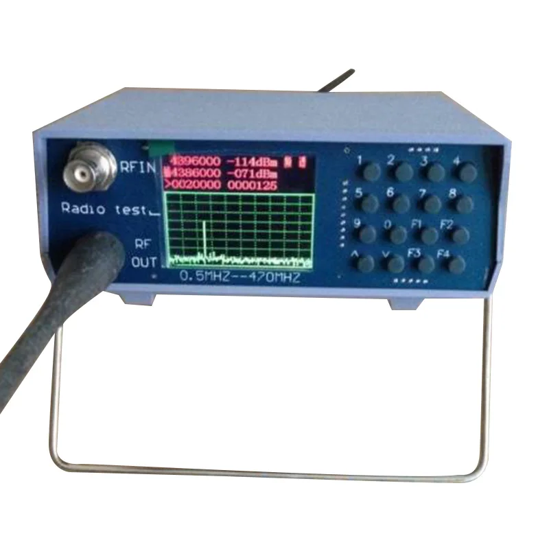 HLZS-U/V UHF VHF Двухдиапазонный анализатор спектра с источник отслеживания настройки dupexers