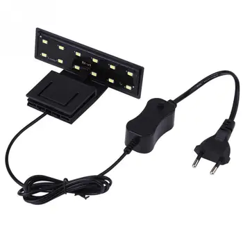 

LED Aquarium Underwater Light Plants Grow Lighting Slim LED Waterproof Pool Light Clip-on Lamp vijver verlichting
