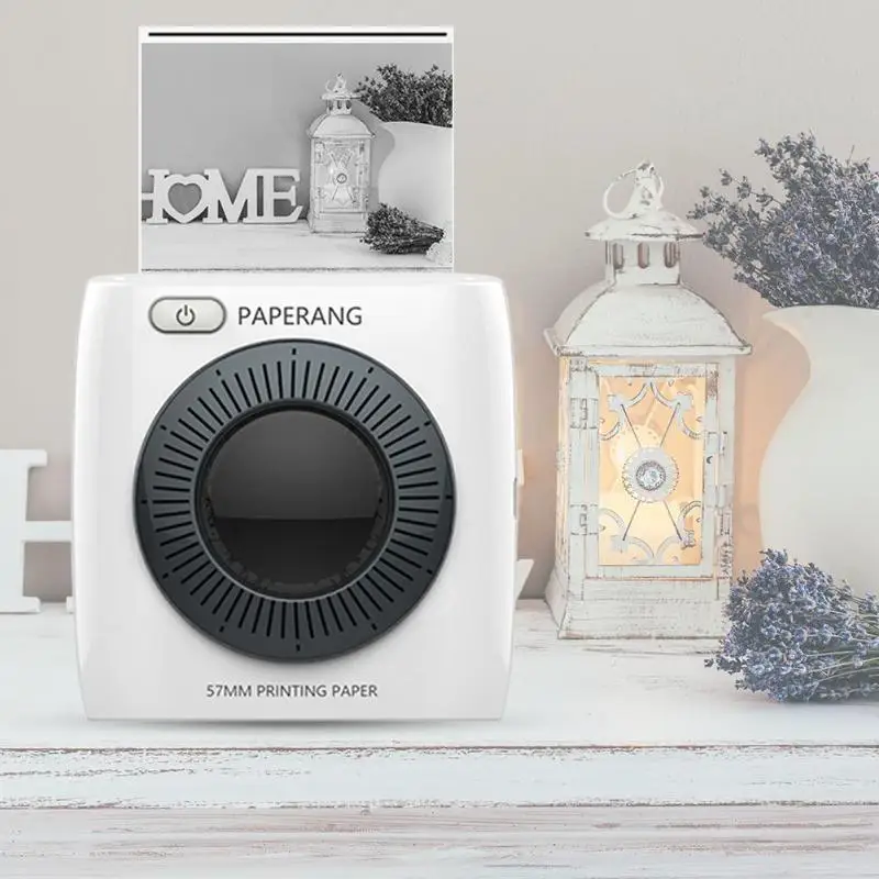 Портативный PAPERANG P2 карманный мини Bluetooth принтер Телефон фото беспроводное