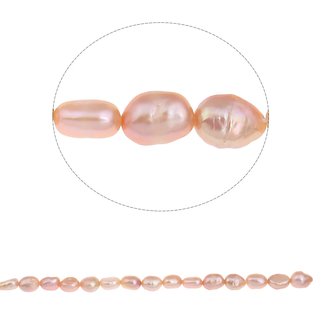 

YYW Baroque Cultured Freshwater Pearl Beads,Fashion Jewelry, natural, purple, 6-7mm, Hole:Approx 0.8mm Approx 15.5 Inch Strand