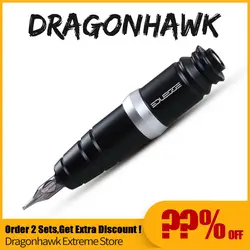 Dragonhawk роторная Татуировка ручка Shader Liner Перманентный макияж Ассорти тату моторная ручка