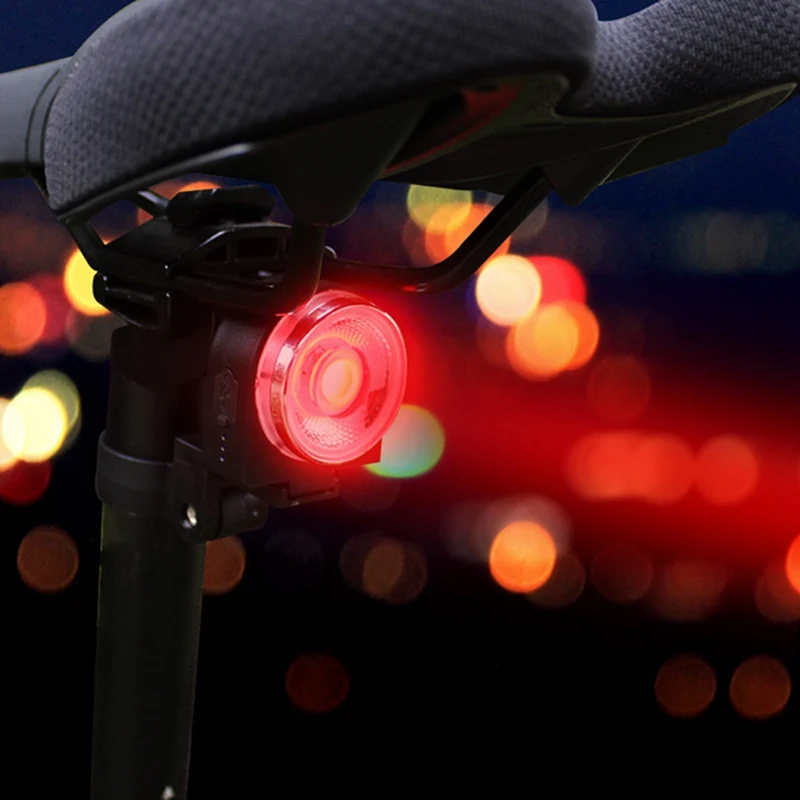 Excellent Start/Stop Brake Sensing IPx5 Waterproof LED Charging Cycling Taillight Long Time Lamp Bicycle Flashlight Bike Rear Light 2 Excellent Start/Stop Brake Sensing IPx5 Waterproof LED Charging Cycling Taillight Long Time Lamp Bicycle Flashlight Bike Rear Light 2