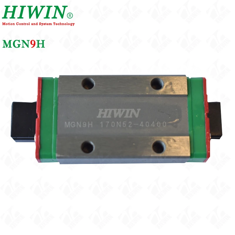 

HIWIN MGN9H Slider Block Linear Rail Guide Bearing Stainless Steel MGN9H carriages for CNC 3D Printer