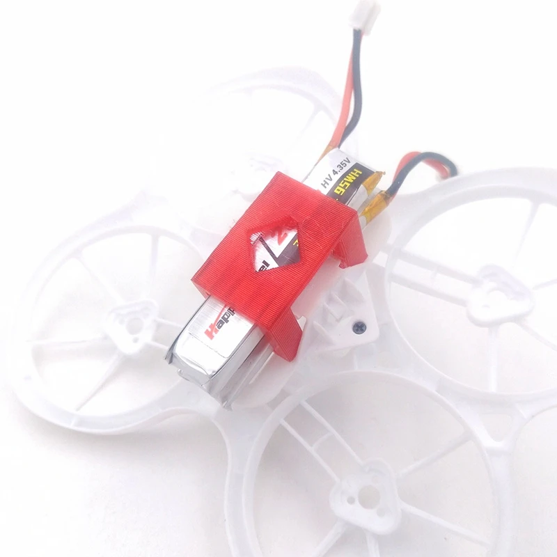 

TPU RC Drone Battery Support Fixing Mount Holder Quadcopter Accessories for 2PCS Emax Tinyhawk 1S 250mAh Battery