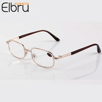 

Elbru Men Glass Reading Glasses Presbyopic Eyewear 0.5 0.75 1.0 1.25 2.0 2.25 2.5 2.75 3.0 3.25 3.5 3.75 4.0 4.5 5.0 6.0 Unisex