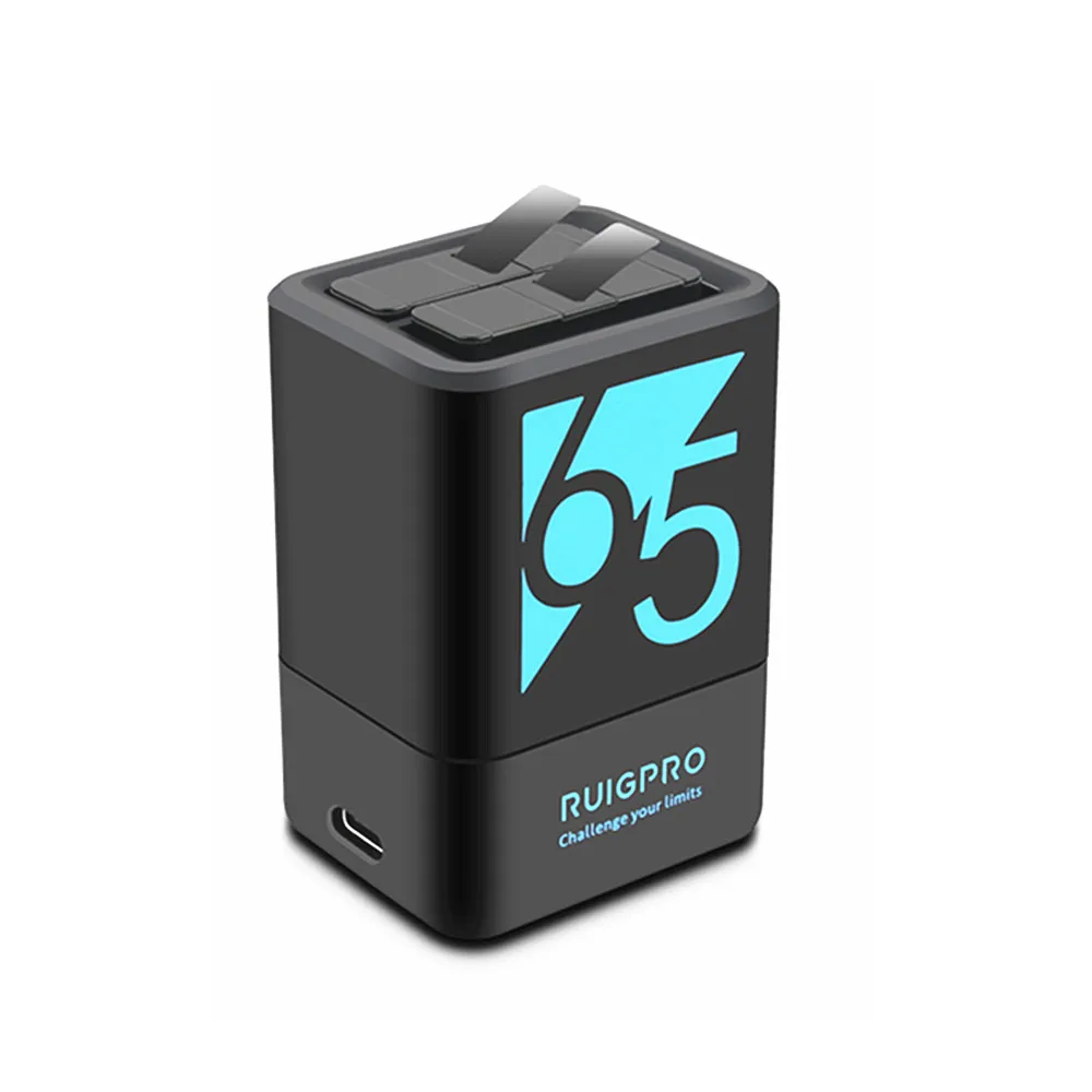 Двойной хранения батарея зарядное устройство для Gopro Hero 7 6 5 Спорт камера 2019
