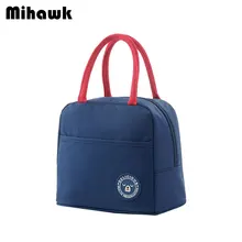 Mihawk Оксфорд обед мешок для женщин дети изолированные кулер Box мужчин термальность изоляции еда бэнто для пикника Tote Дело интимные аксессуары