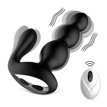 9 frequency vibration hoist pull beads prostate massager dildo sex toy for man Adultes jouets sexuels Pour Femmes Hommes Couple