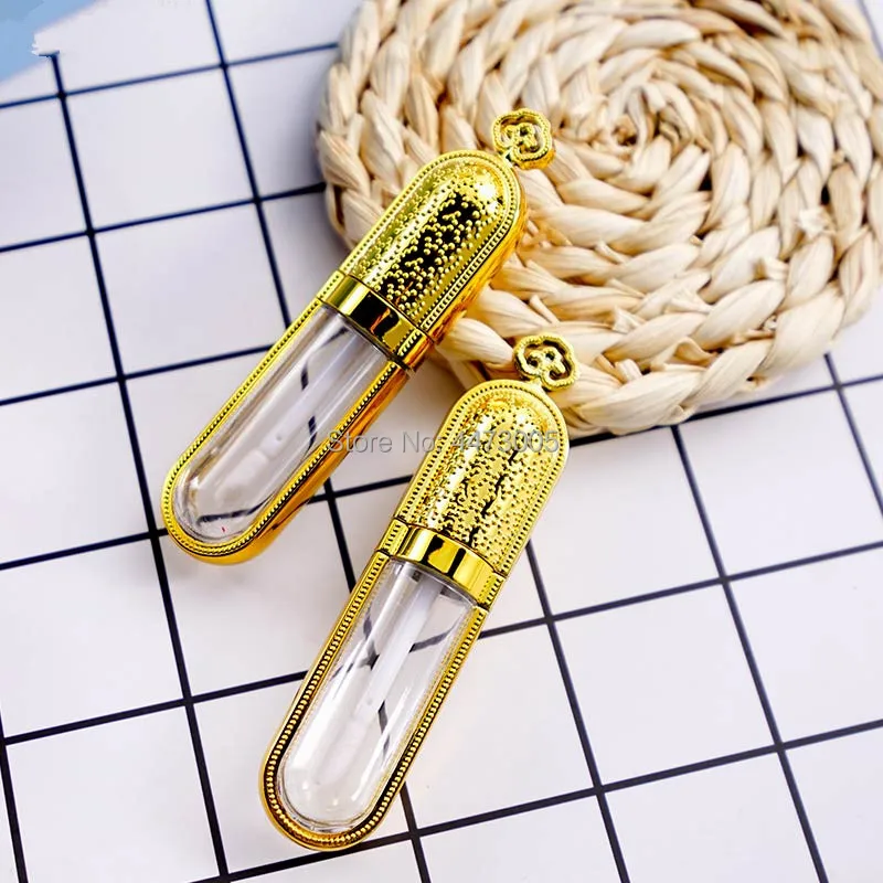 

30/50/100pcs 6ml Empty Clear Lip Gloss Tube Lip Balm Lipstick Bottle Container Beauty Tool Sample Refillable Lipgloss Bottle