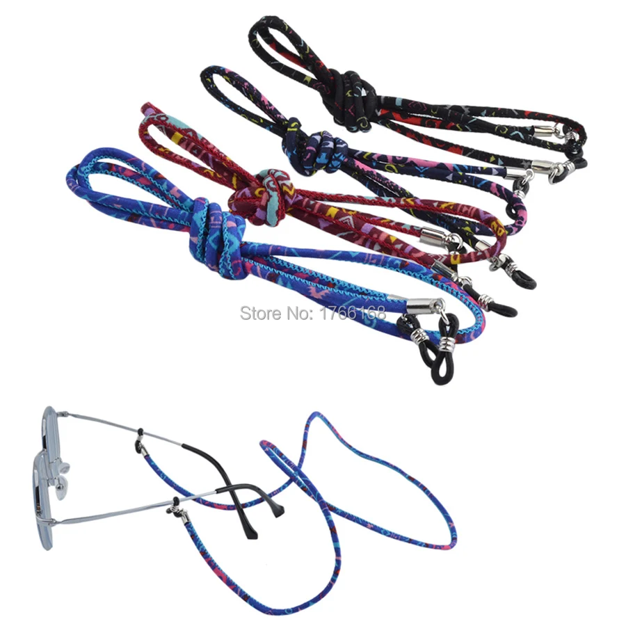 

Wholesale 20pcs Retro Nylon Cotton Sun Glasses cord Eyewear Chain rope