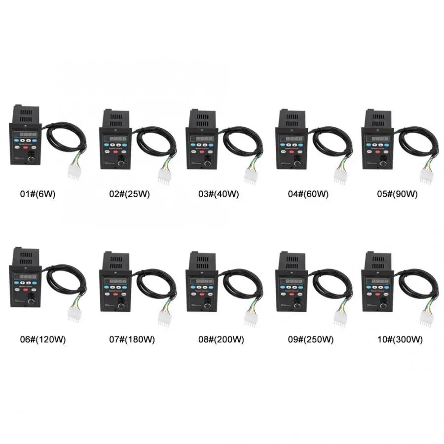 

UX-52 220VAC Intelligent Digital Motor Speed Control Single Phase Motor Speed Controller functional