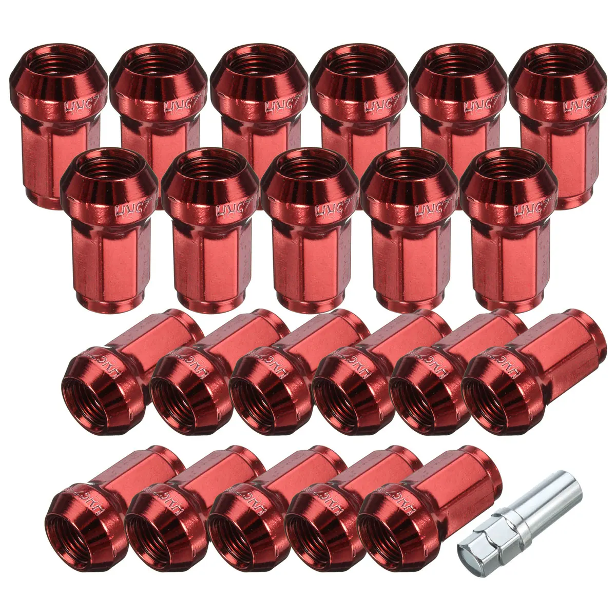 20pcs M12x1.25mm Car styling Carbon Steel 08A Tuner Car Wheel Lug Nuts
