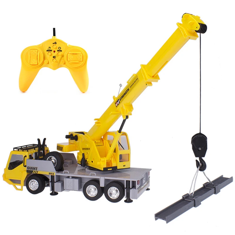 

Rc Hoist Crane Model Engineering Car Toys For Children Birthday Xmas Good Gift Brinquedos Remote Control Freight Elevator