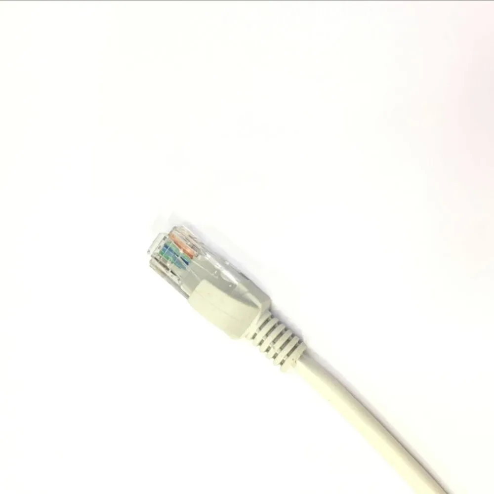 Cat 6 Ethernet Струнодержатель с кабелем Кабель с зажимами, высокая Скорость Интернет, компьютер Lan Rj45 разъемы с гладкий на косточках