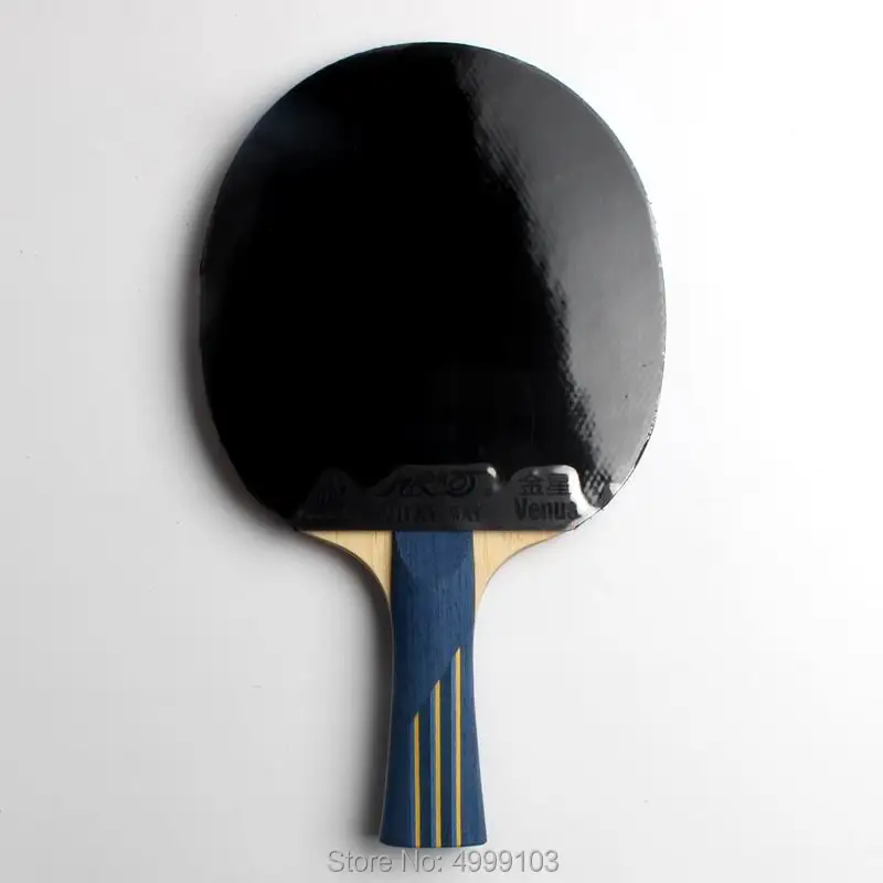 الأصلي yinhe 08b الانتهاء تنس طاولة مضرب الكربون مضرب جيدة في مرونة وقوية مع حالة بينغ بونغ مضرب