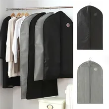 Полезная подвесная Пылезащитная тканевая крышка нетканый ткань для костюма платье пальто сумка для хранения протектор шкаф для хранения Органайзер