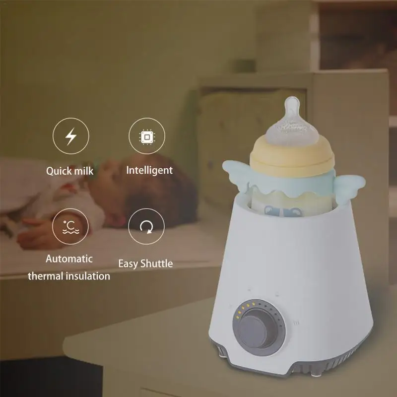 

Bottle Steam Sterilizer 3 In 1 Single Baby Bottle Warmer Formula Accurate Temperature Control Baby Food Heater