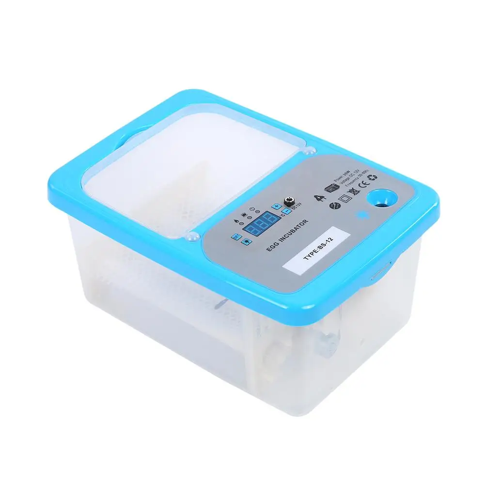 12 Eggs Incubator Fully Automatic Control Controller Thermostat Hygrostat Poultry Hatcher For Chickens 12 Eggs Incubator Fully Automatic Control Controller Thermostat Hygrostat Poultry Hatcher For Chickens