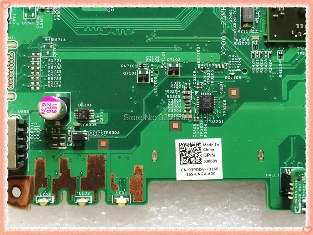 Para Dell Inspiron M5030 cuaderno M5030 placa base de computadora portátil 3 PDDV CN-03PDDV placa base 03 PDDV 3 PDDV DDR3 100% probado Para Dell Inspiron M5030 cuaderno M5030 placa base de computadora portátil 3 PDDV CN-03PDDV placa base 03 PDDV 3 PDDV DDR3 100% probado