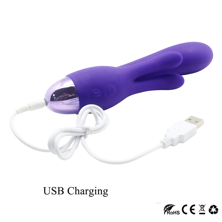 APHRODISIA USB заряжаемый вибратор &quotКролик&quot Мощный вибрационный массажер
