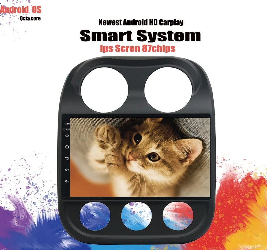 Sale 10.1" 2.5D IPS Android 9.1 Car DVD Multimedia Player 4+64G GPS for JEEP COMPASS 2010 11 -2016 audio car radio stereo navigation 5 Sale 10.1" 2.5D IPS Android 9.1 Car DVD Multimedia Player 4+64G GPS for JEEP COMPASS 2010 11 -2016 audio car radio stereo navigation 5