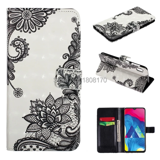 Кожаный чехол кошелек C ku Bling 3D для Samsung Galaxy A10 A30 A20 A40 A50 A70 M10 M20 M30 роскошный с