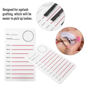 

Oversized Individual Eyelash Extension Hand Plate Holder Lash Tray Strip Palette Eyelashes Extension Holder Traning Makeup 3
