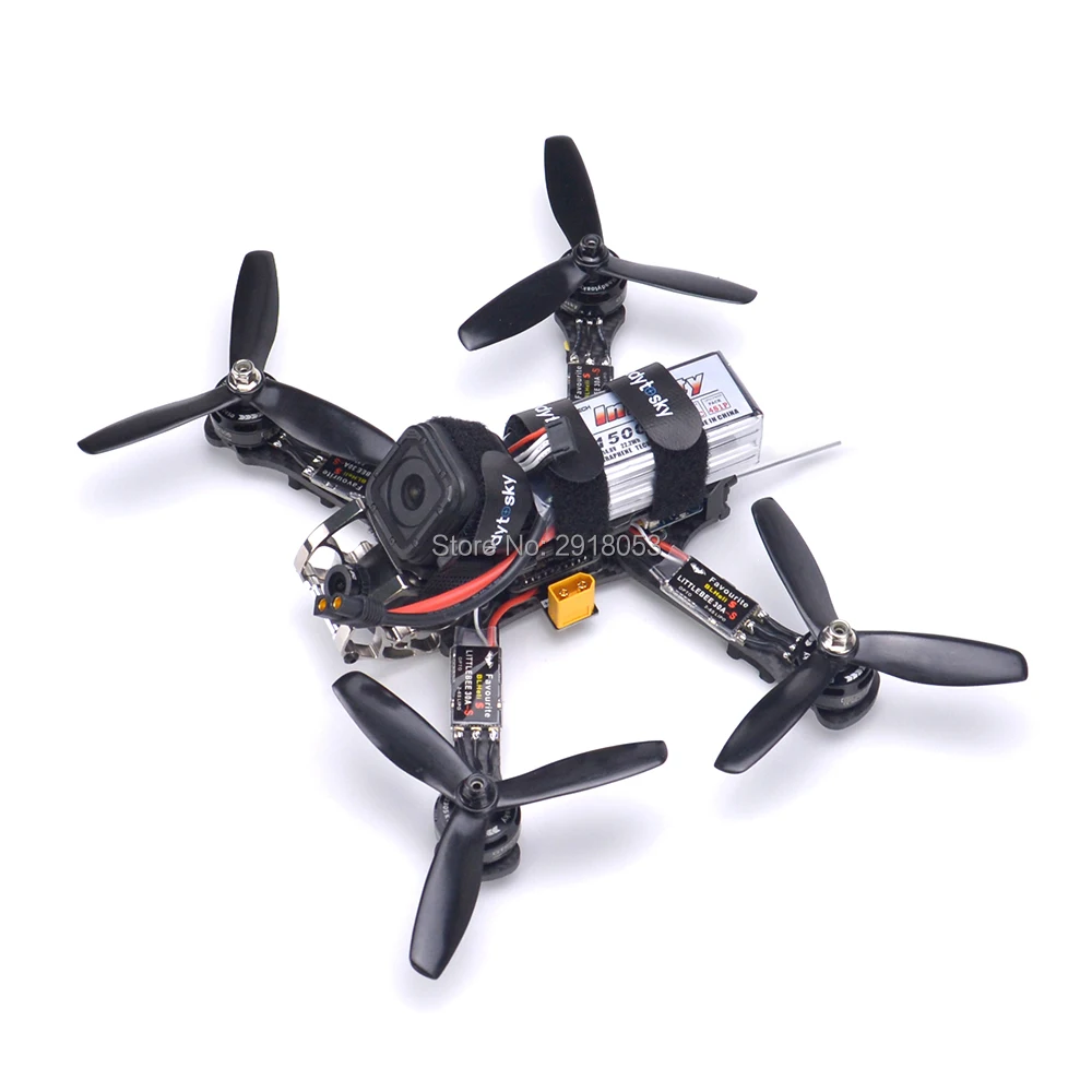 Квадрокоптер петуха 230 комплект Naze32 Rev6/F3 Контроллер полета GTS2305 2700kv мотор Littlebee 30A-S