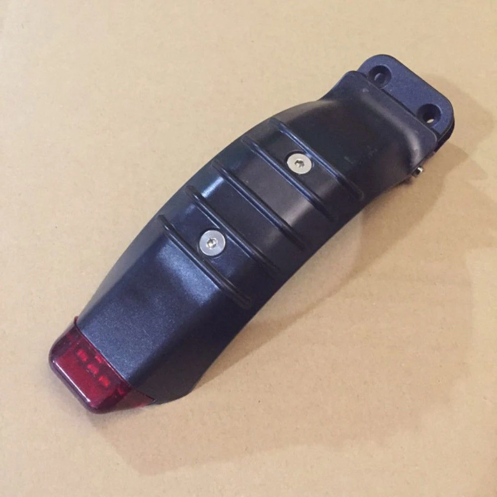 

\tRear Wheel Brake Fenders Bracket Mudguard Frame With Light For ElectricScooter