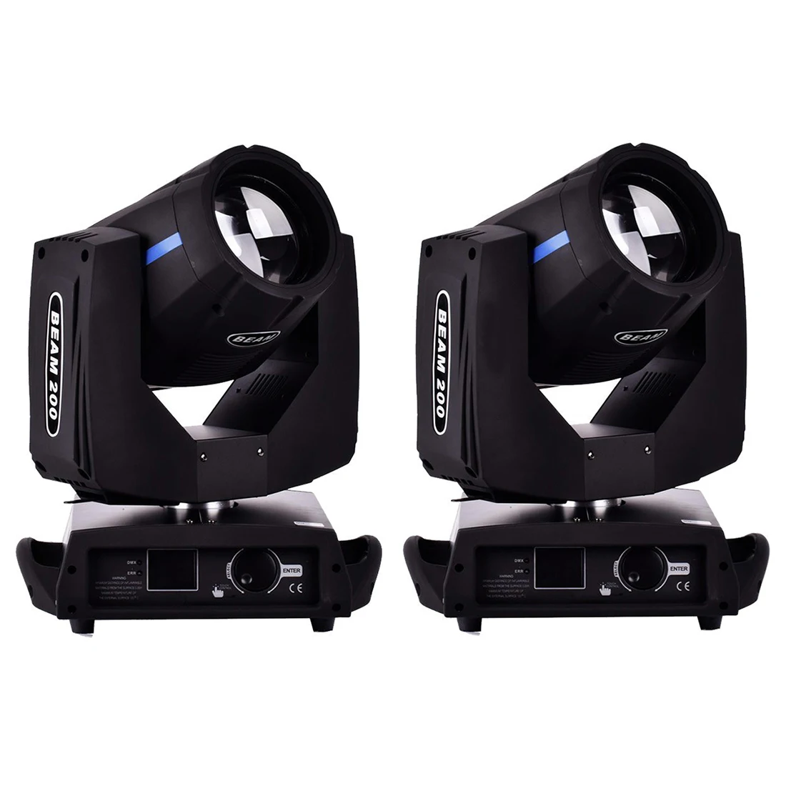 

2pcs 200W DMX512 16CH LED Beam Moving Head Light Stage Lighting Effect Stage Light