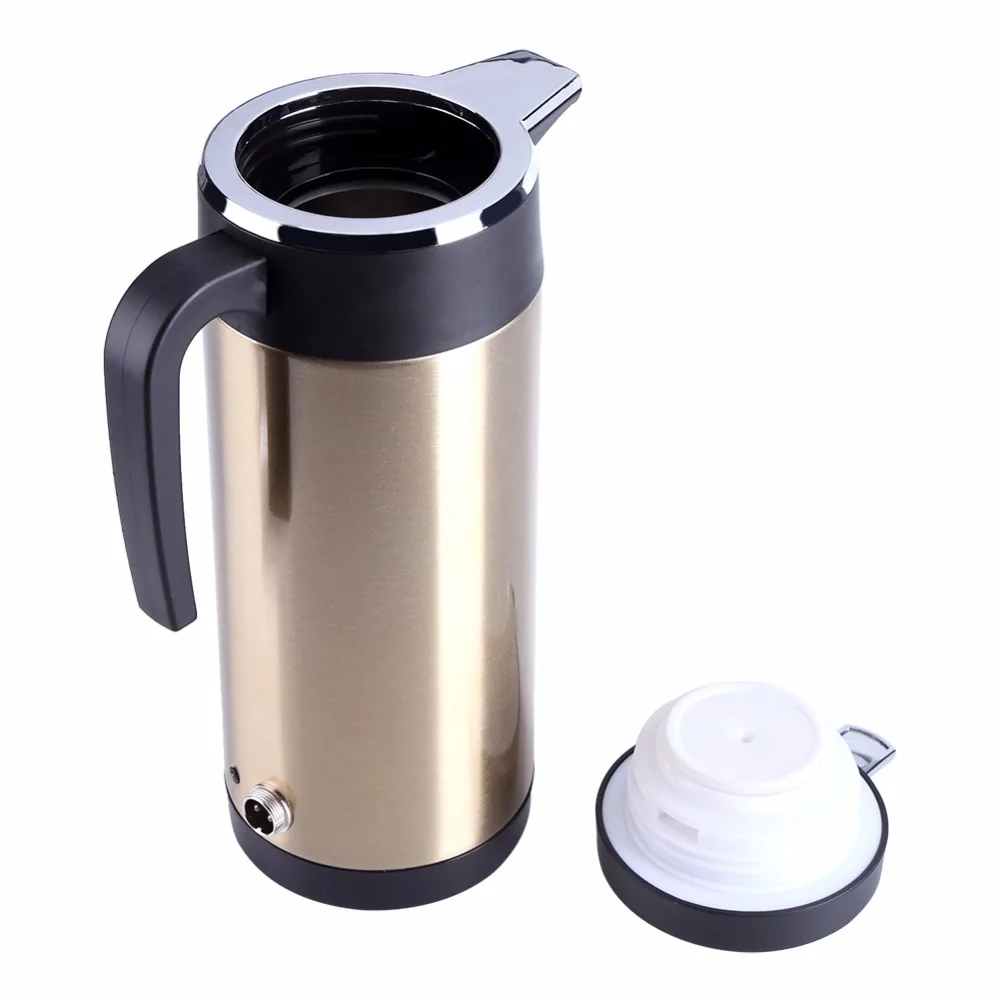 800ml Stainless Steel 12v Auto Car Heating Cup In Car Charger Electric