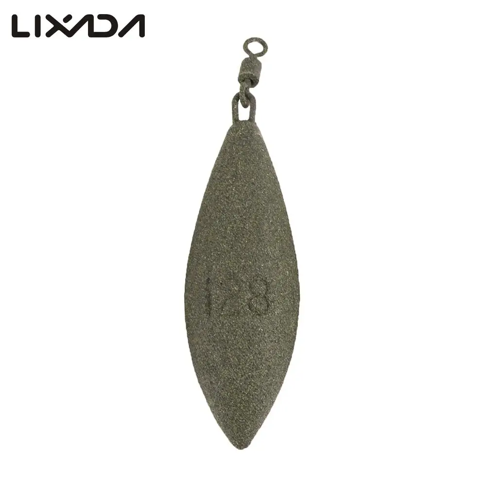 

Lixada Fishing Sinker Spindle Fishing Weights with Rig Swivel 71G / 85G / 99G / 128G / 142G Carp Fishing Sinker for Lure