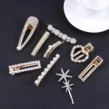 9 шт. Заколки для волос модные свадебные туфли Украшенные жемчугом; элегантные заколки для волос аксессуары-заколки для волос для Для женщин и девочек