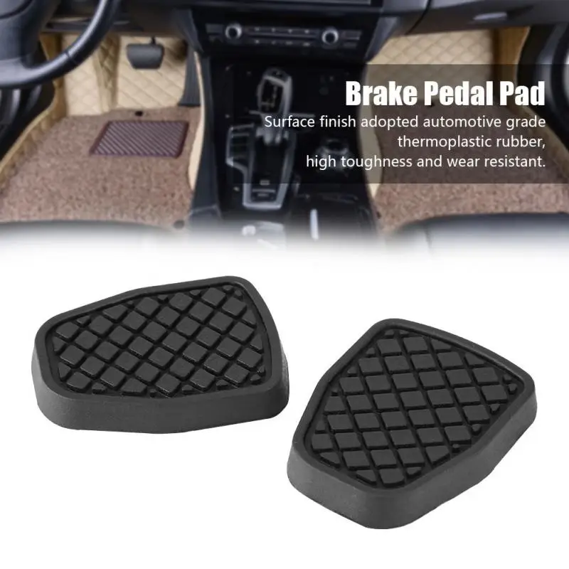 One Pair Brake Clutch Pedal Rubber Pad for Subaru Forester IMPREZA