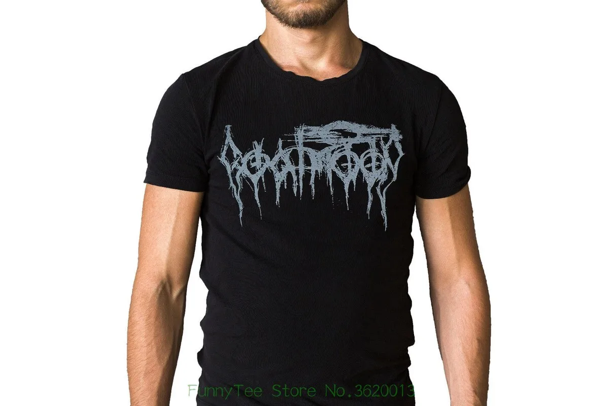 Goatmoon Band Title Logo Black T-Shirt
