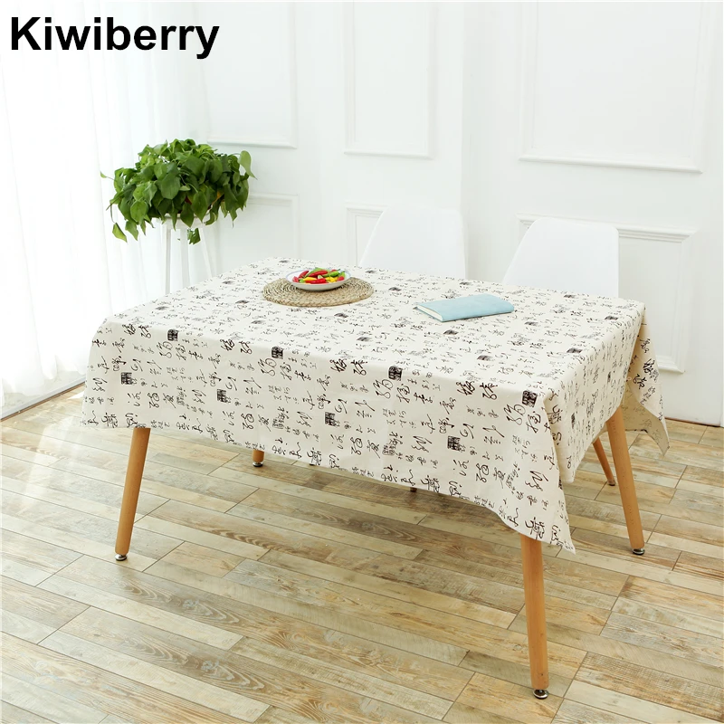 

Chinese Character Pattern Tablecloth Nappe Table Cover Party Wedding Table Cloth For Home Table Decoration Mantel Home Textile