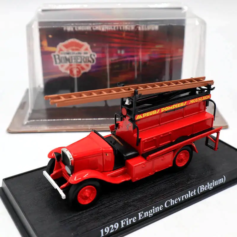 Bomberos 1 50 1929 Fire Engine Chevrolet Belgium Car Diecast Models Collection 5