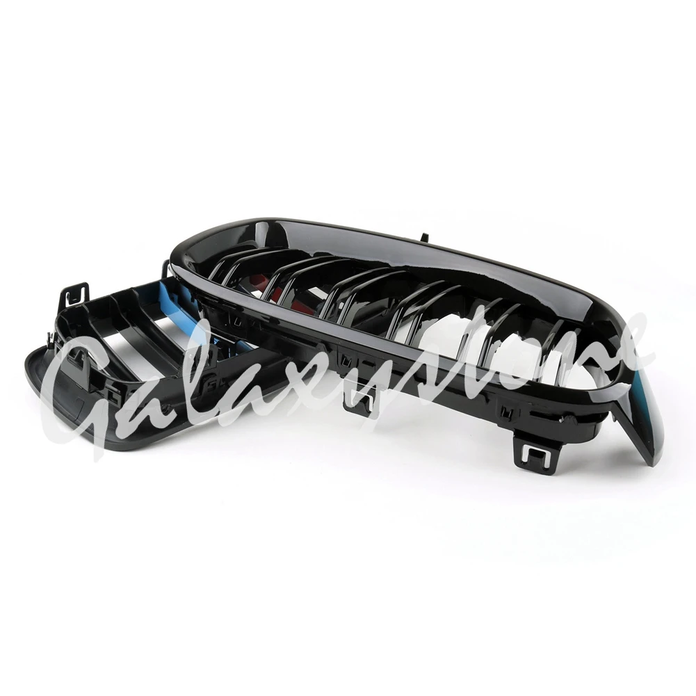 

Front M Color Gloss Kidney Hood Grille Grill For 2012 2013 2014 BMW 3 Series F30 F35