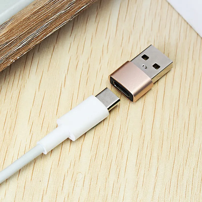 Новый мини металлический мужской и женский USB C 3 1 Type к 0 адаптер конвертера OTG для