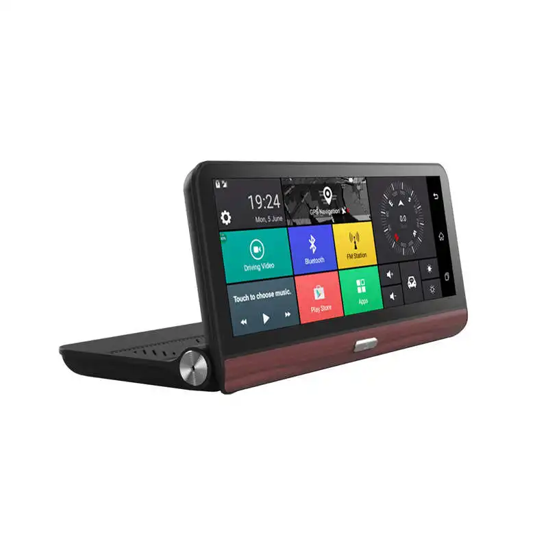 Складной автомобильный видеорегистратор 7 дюймов Android 5 0 Gps навигация камера с