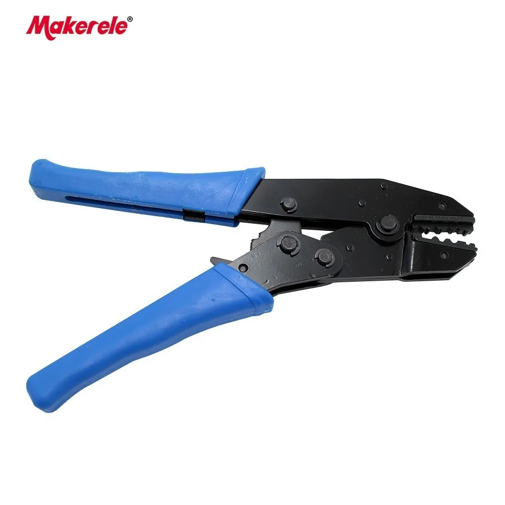 Ideal cable crimper HM-10 original product 1.5-6.0mm2 hand ratchet cable terminal crimper suppliers 22-10 AWG for free shipping