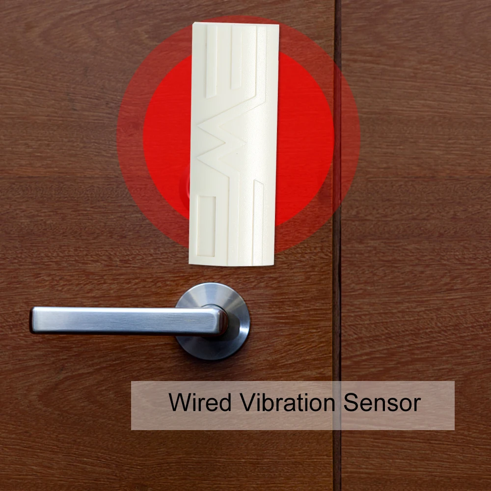 

Wired Vibration Sensor Intelligent Digital Outdoor Vibration Shock Sensor for Hardwire Horm Alarm System