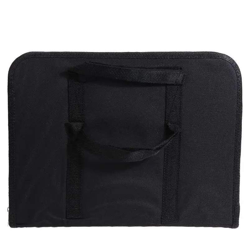 

1Pcs Multi-function Storage Tray Black Polyester Portable car computer tray Suitable For Driving Traveling Business Leisure