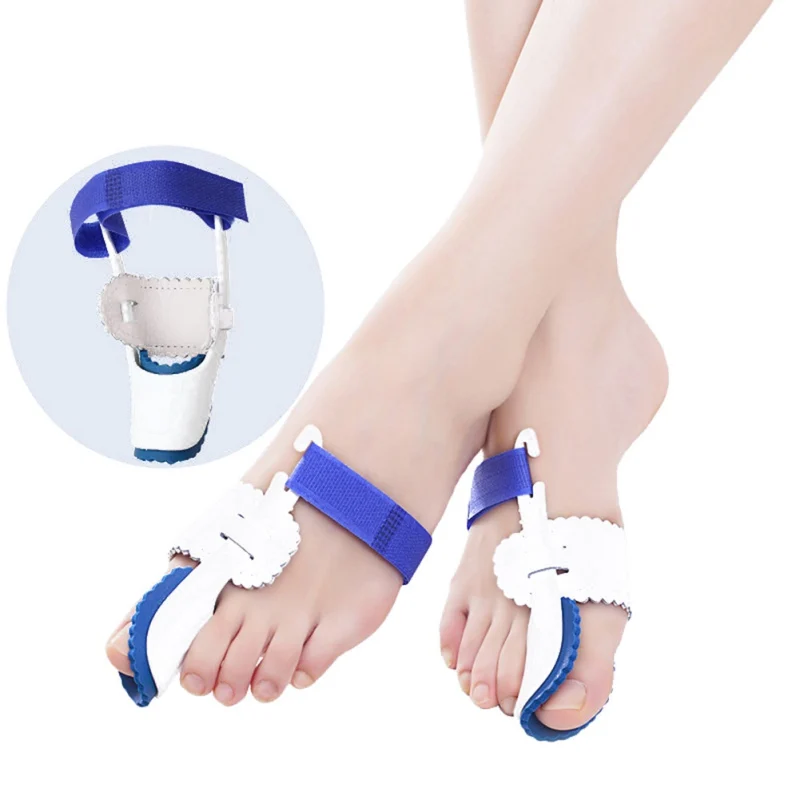 

1Pcs Hallux Valgus Splint Correction Bicyclic Bunion Thumb Orthopedic Bone Big Toe Separator Night Foot Care Corrector Nail Tool