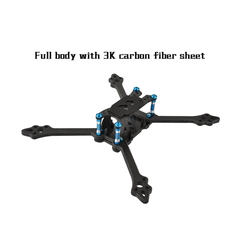 

TTTRC EyeSky 220mm FPV Racing Frame Kit 6mm Arm Carbon Fiber Supports Caddx Turbo Camera For RC Models Spare Part DIY Accs